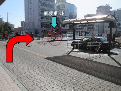 戸田駅前ロータリーの写真