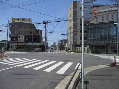 「戸田駅前」交差点の写真